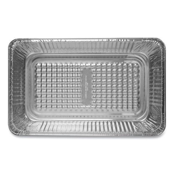 50-PACK OF Handi-Foil 8550 12.81 in. x 20.75 in. x 2.19 in. 55 Gauge JIF-FOIL Full-Steam Table Pan (50/Carton)