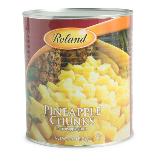6-PACK OF PINEAPPLE CHUNK JCE CH