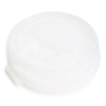10-PACK OF LID PLAS TRANS FLAT F/12OZ