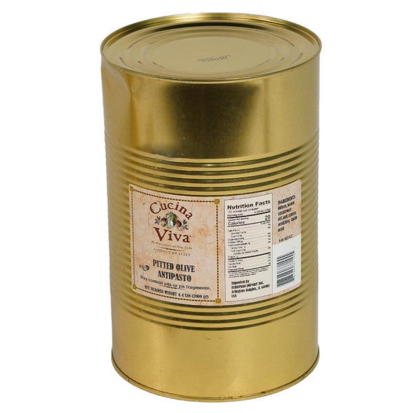 2-PACK OF OLIVE MIX PITTED ANTIPASTO