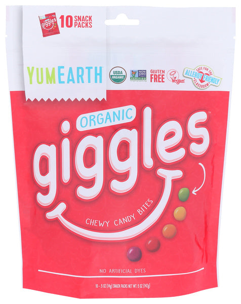 12-PACK OF CANDY BITE CHEWY ORGANIC 5 OUNCE - CASE OF 12
