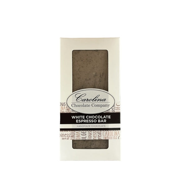 20-PACK OF Chocolate White Espresso Bar, Carolina Chocolate Company