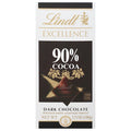 144-PACK OF Chocolate Bar 90% Cocoa Lindor, 12 - 12 - 3.5 Oz