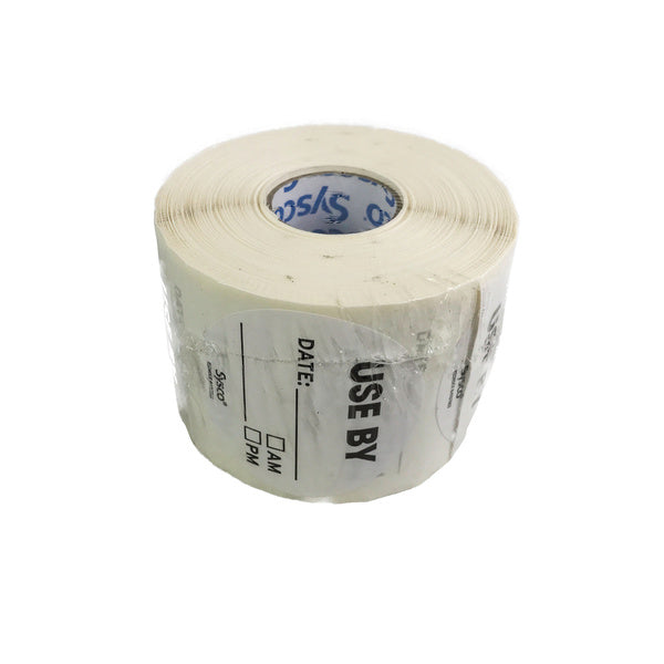 500 CT-PACK OF LABEL ROLL USE BY 2REMOVABLE