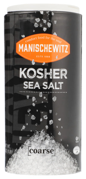 12-PACK OF SALT KOSHER COARSE 16 OUNCE - CASE OF 12