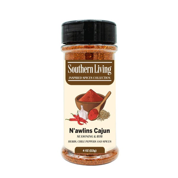 6-PACK OF Seasoning Rub Cajun N'awlins Southern Living, Gourmet Warehouse