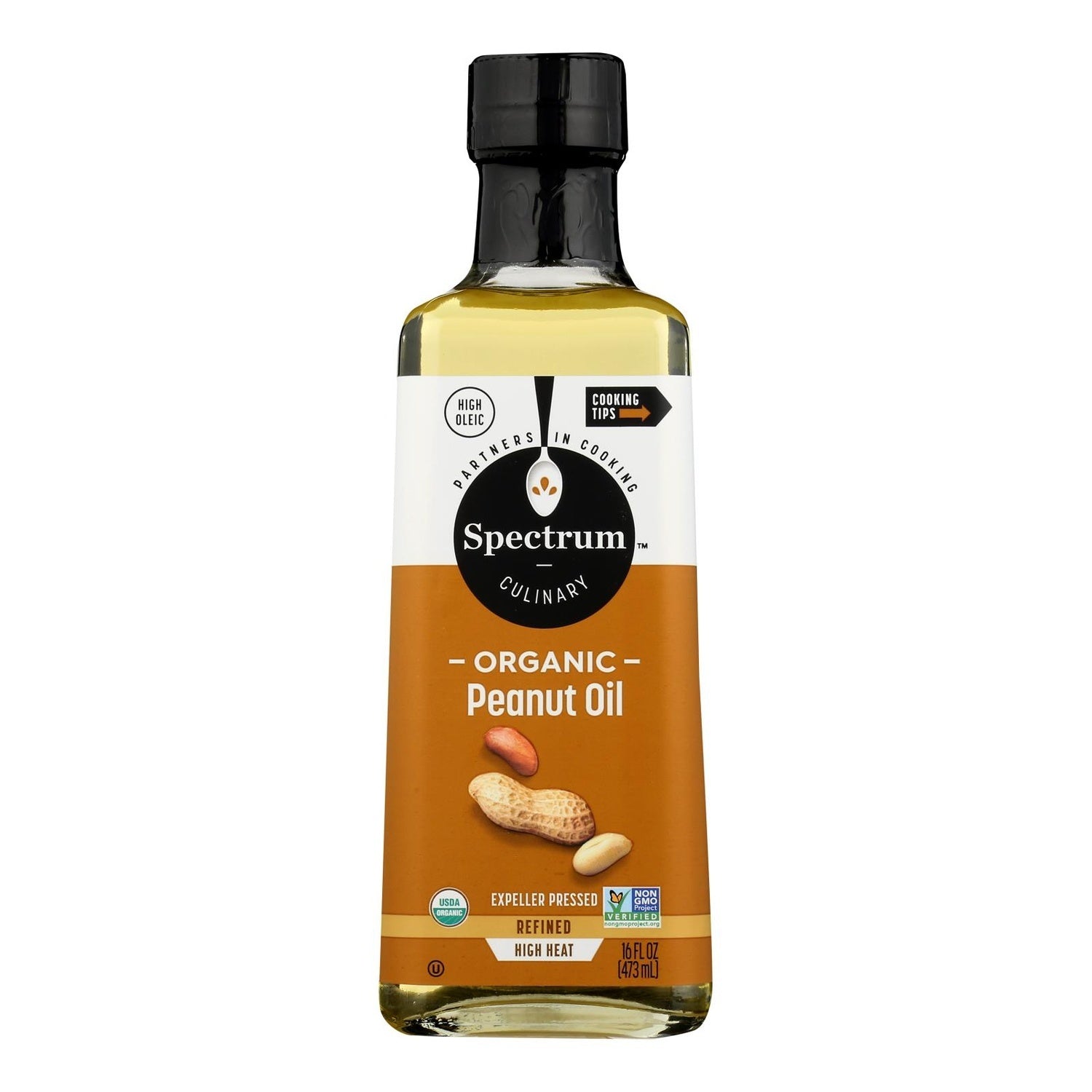 6-PACK OF OIL PEANUT ORGANIC PEANUT OIL REFINED