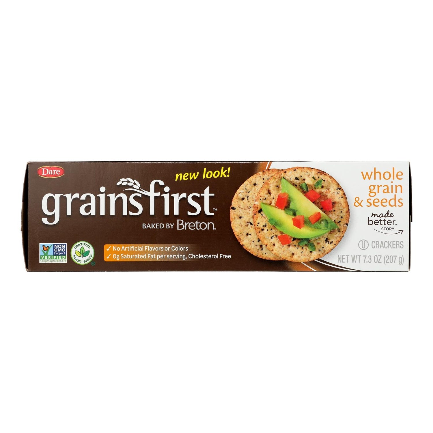 12-PACK OF CRACKER GRAINS WHOLE & SEEDS