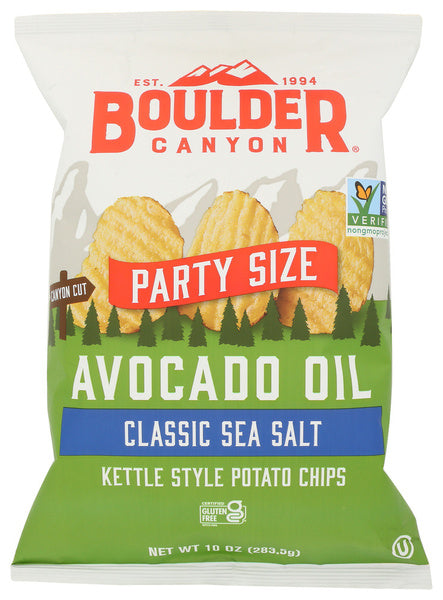 12-PACK OF Chip Potato Boulder Canyon 10 oz
