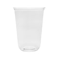 1000-PACK OF Cup Plastic Karat [1,000 Pack - 20oz] Clear Plastic Cups, U-Shape PET Cups (98mm), C-KC20-U