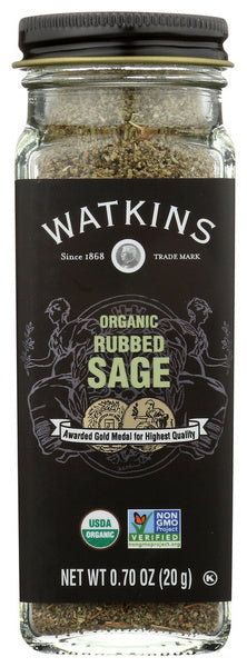 12-PACK OF Spice Sage Rubbed Organic 0.70 oz 12 Pack