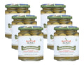6-PACK OF Olive Green Whole Bono Olive Oil 6.4 oz