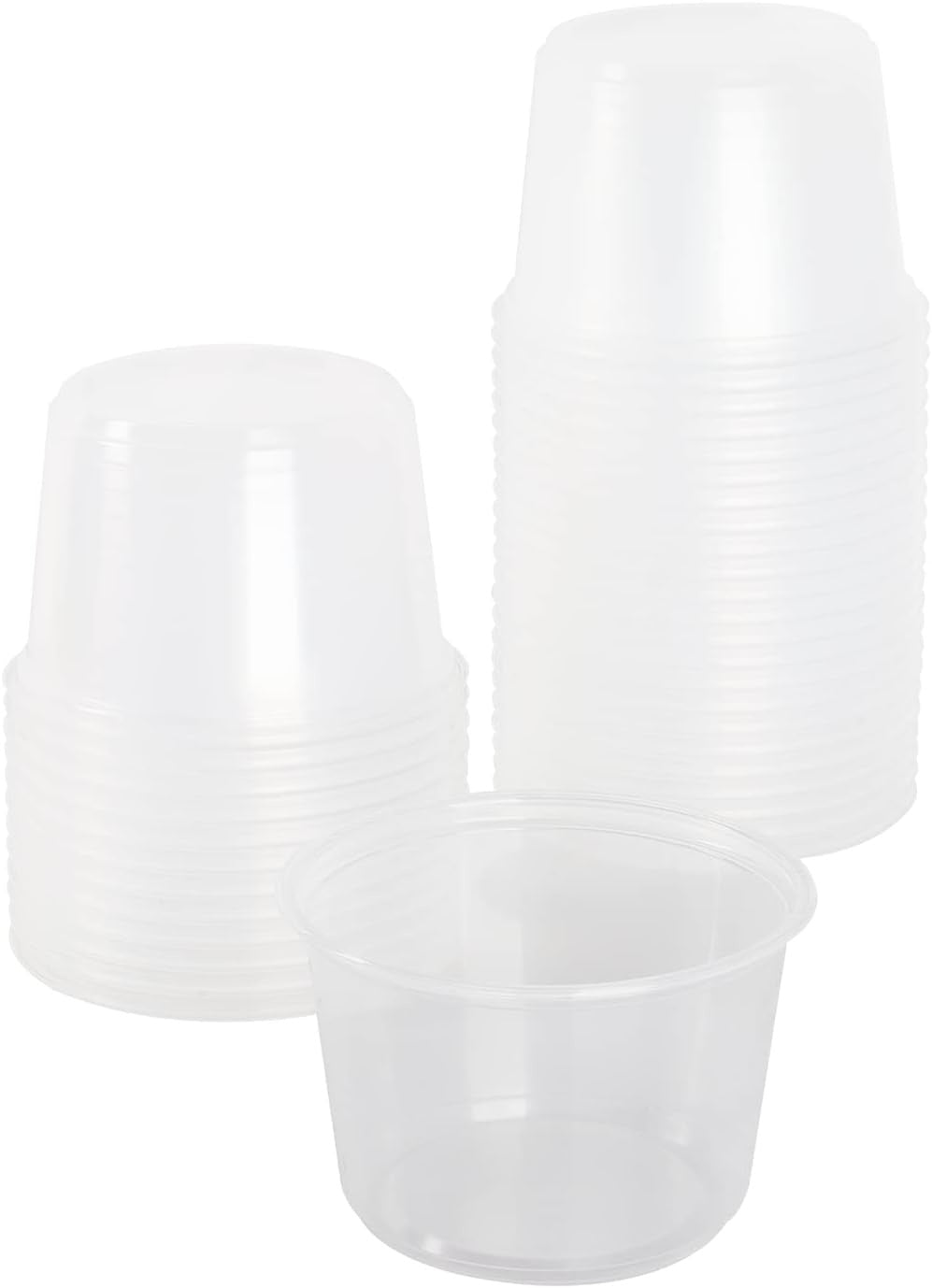 500-PACK OF Container Plastic Karat [500 Pack - 16oz] Deli Containers, Recyclable PP Food Containers, Plastic Deli Cups