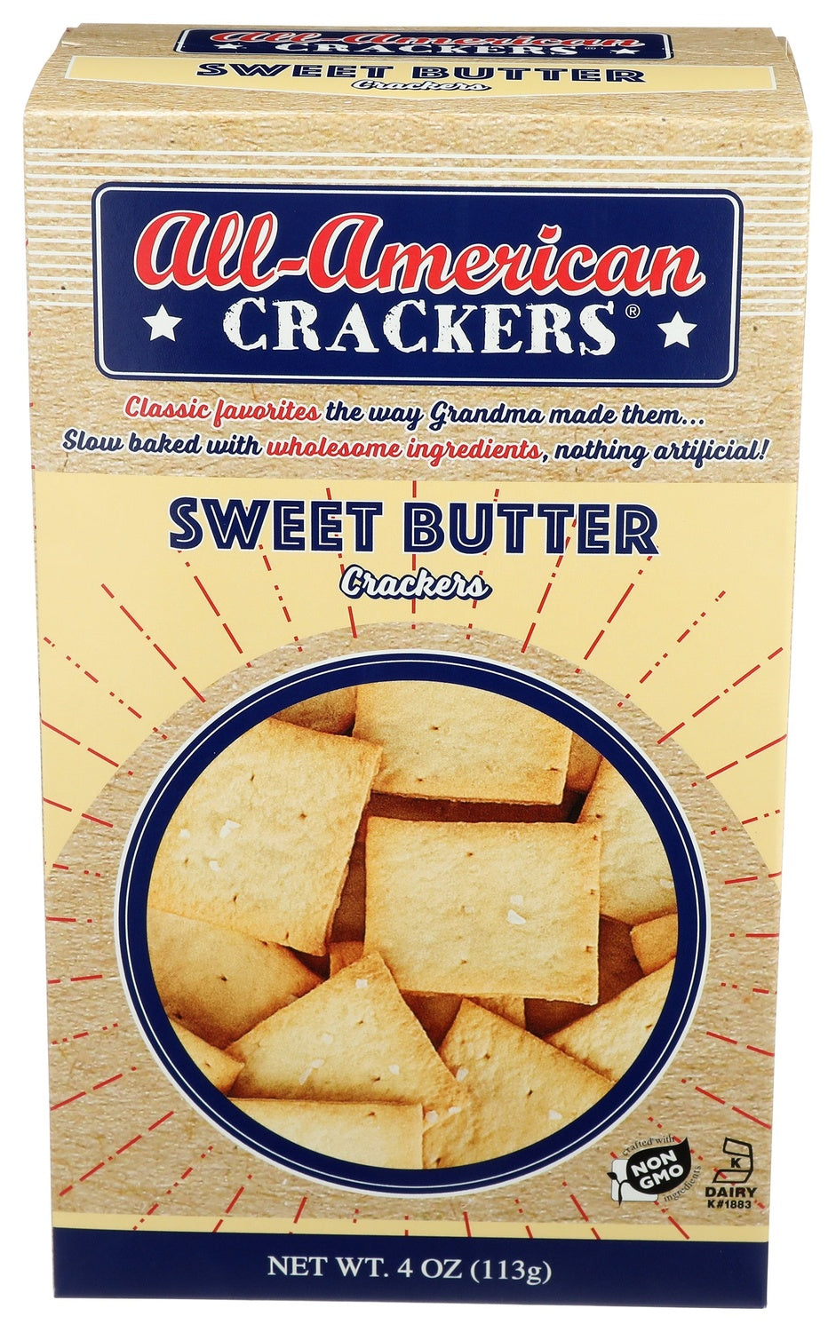 6-PACK OF CRACKER CLASSIC SWEET BUTTER