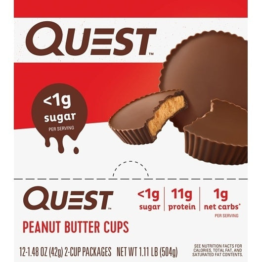 144-PACK OF Peanut Butter Cup Quest, 12 - 12 - 1.48 Oz