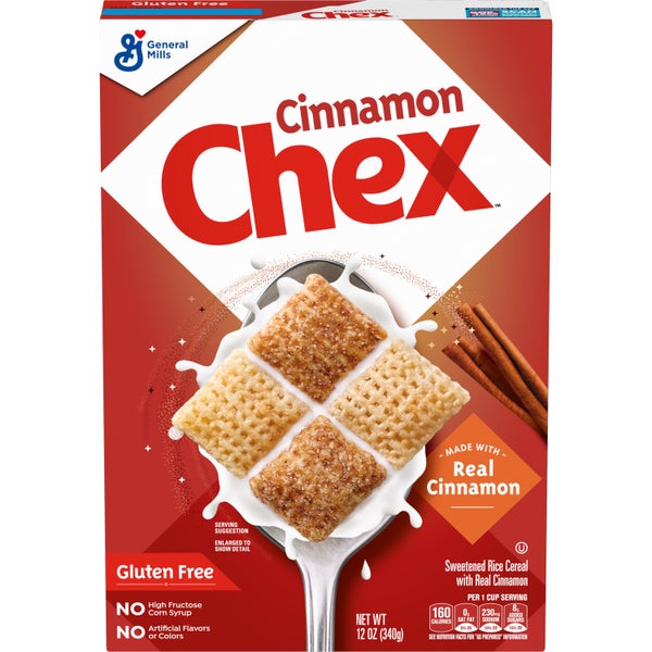 6-PACK OF CEREAL RICE CHEX CNMN GLTN FR