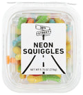 12-PACK OF CANDY GUMMY NEON SQUIGGLES 9.75 OUNCE - CASE OF 12