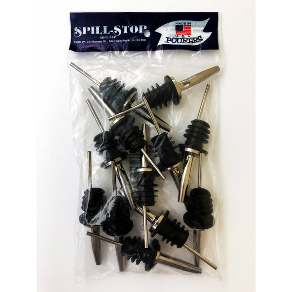 1EA-PACK OF POURER LIQUOR CHROME POLY CORK