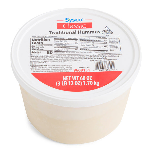 4-PACK OF DIP HUMMUS TRADITIONAL