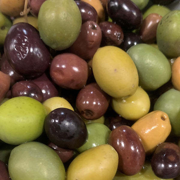 1-PACK OF OLIVE MIX WHOLE IN BRINE