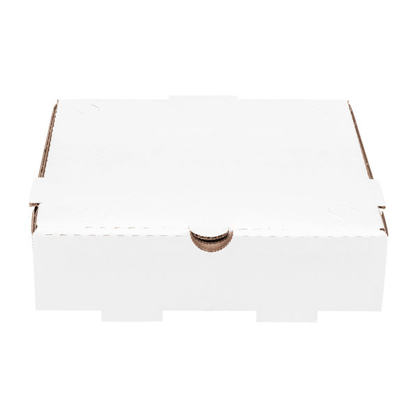 50-PACK OF Container Takeout Karat [50 ct] Corrugated Pizza Box, 8''x8''x2'', White