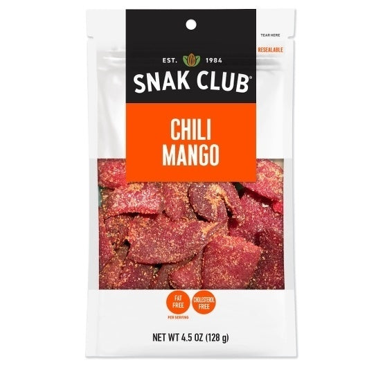 6-PACK OF Dried Chili Mango Snak Club, 6 - 4.5 Oz