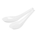 4-PACK OF SPOON PLAS ASIAN WHT PETIT 5IN