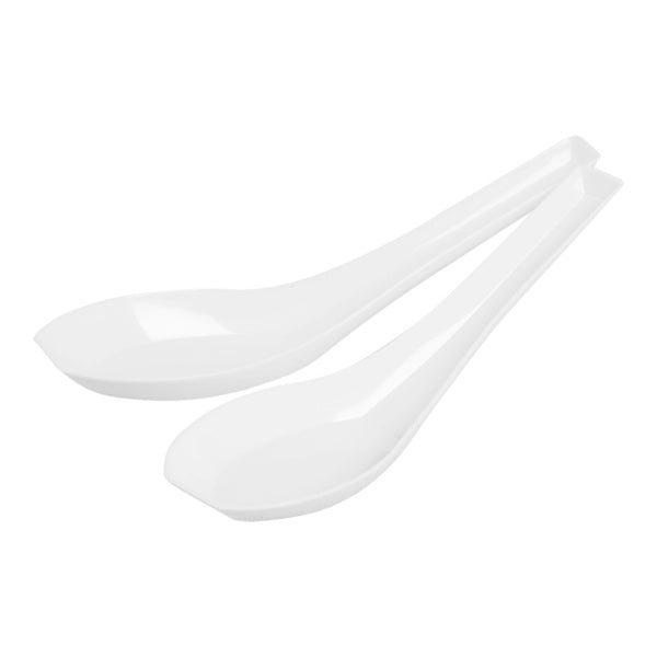 4-PACK OF SPOON PLAS ASIAN WHT PETIT 5IN