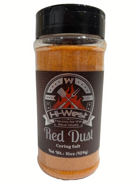 6-PACK OF Seasoning, Red Dust Curing Salt, Hi-West Foods, Inc.