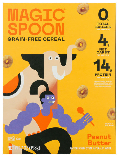 8-PACK OF Cereal Nut Magic Spoon 7 oz