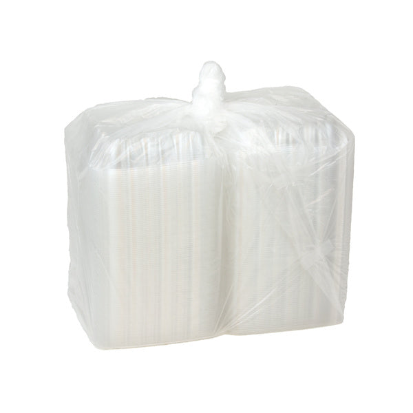 2-PACK OF CONTAINER PLAS CLR HNG 8IN