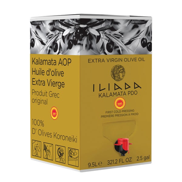 1-PACK OF OIL OLIVE EV PDO KALAMATA BIB