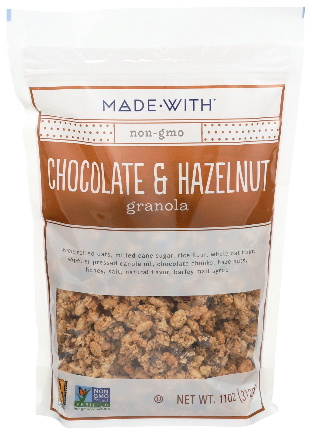 6-PACK OF CEREAL GRANOLA CHOCOLATE AND HAZELNUT