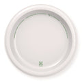500-PACK OF Plate Paper Dixie DBP09W 8.5-Inch White Paper Dinner Plates - Convenient 4-Pack Carton for Lightweight Meals