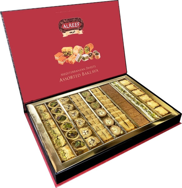 10- PACK OF Alreef Assorted Baklava 10-Pack 28.22oz