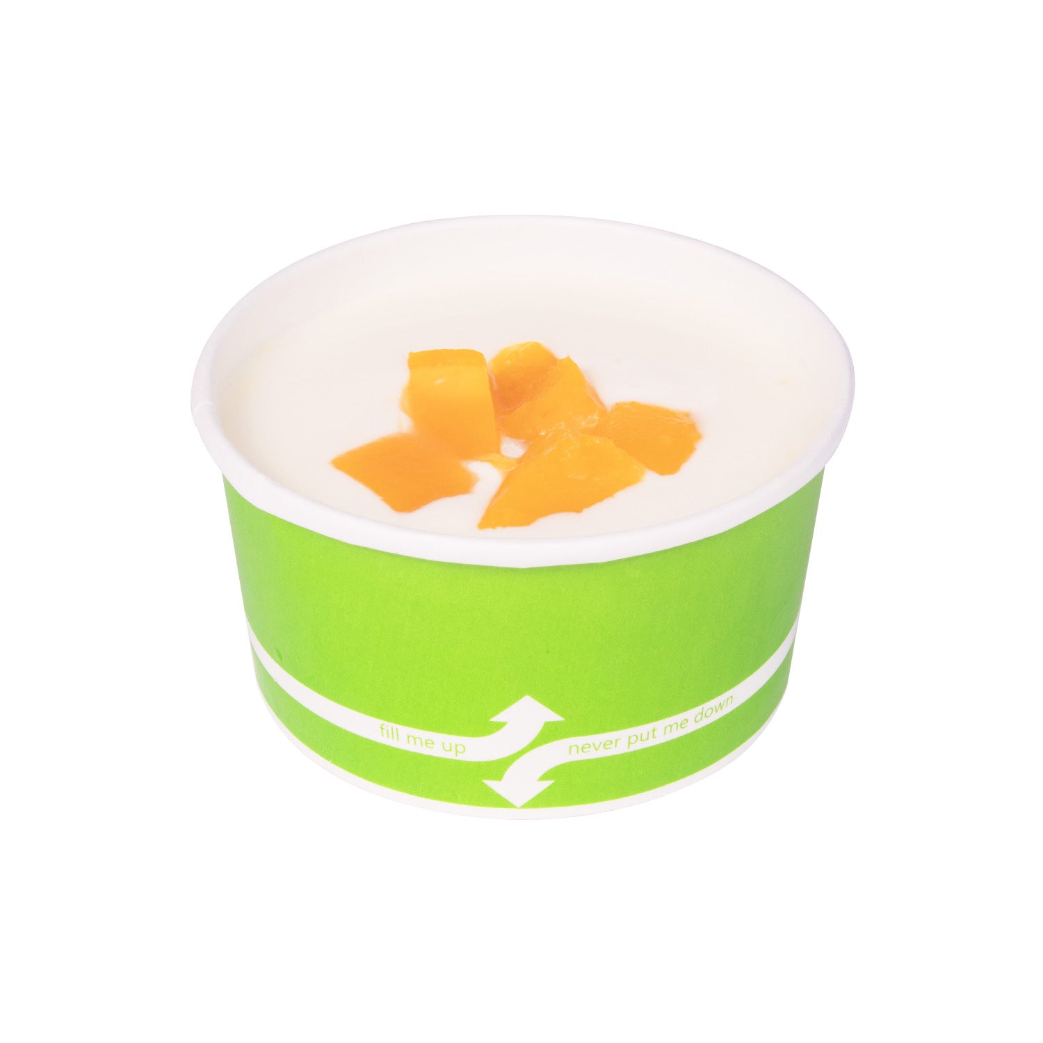 1000-PACK OF Container Takeout Karat 1,000 ct 6 oz Paper Food Containers | 96 mm | Green