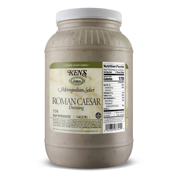 4-PACK OF DRESSING CAESAR ROMAN