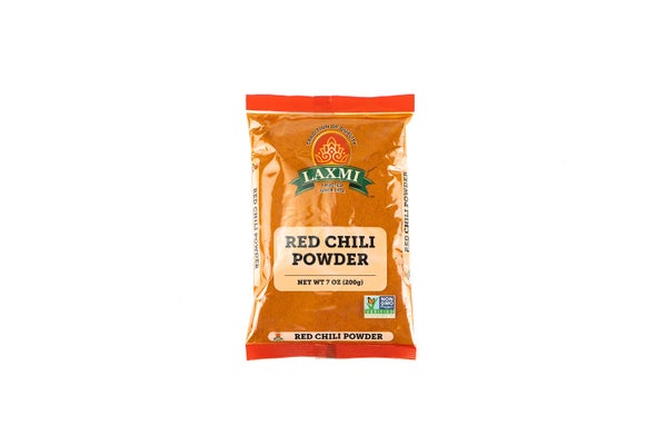 20-PACK OF SPICE CHILI LAXMI RED CHILI POWDER 20X200 GM