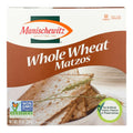 12-PACK OF Cracker Wheat Whole Matzo Manischewitz 10 oz