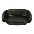 4-PACK OF PLATE PLAS BLK 9SQ DEEP FORUM