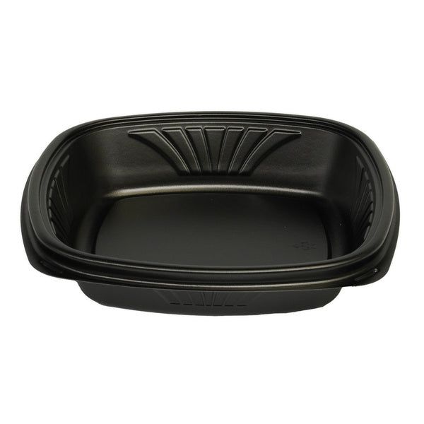 4-PACK OF PLATE PLAS BLK 9SQ DEEP FORUM
