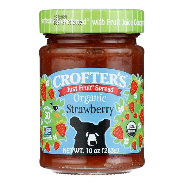 6-PACK OF FRUIT SPREAD STRAWBERRY 10 OUNCE - CASE OF 6