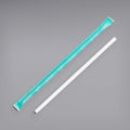24-PACK OF Straw Paper WRAPPED White 7.75in