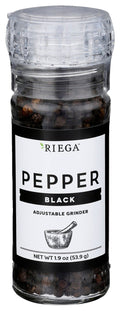 8-PACK OF PEPPER BLACK ADJUSTABLE GRINDER