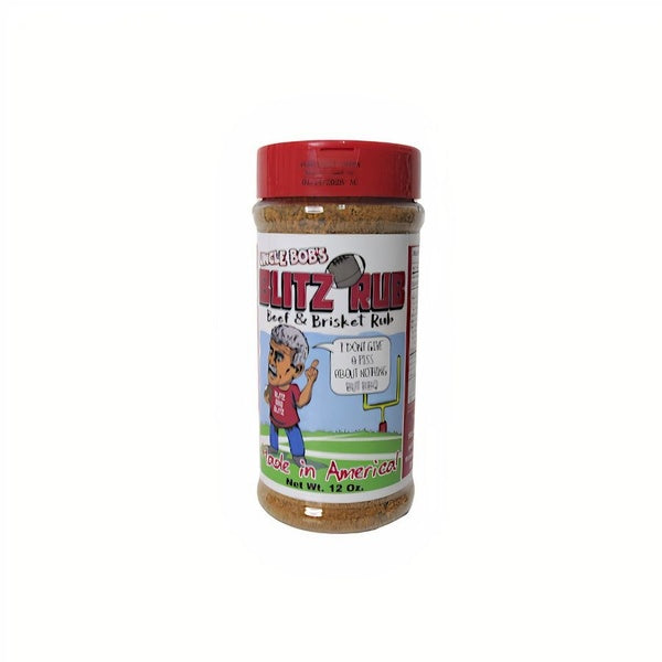 12-PACK OF Seasoning Rub Blitz, Uncle Bob's Sauces and Rubs