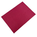 1000-PACK OF PLACEMAT PAPER BURGNDY SCALLPD