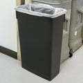 23 GAL-PACK OF CONTAINER TRASH SLENDER BLK