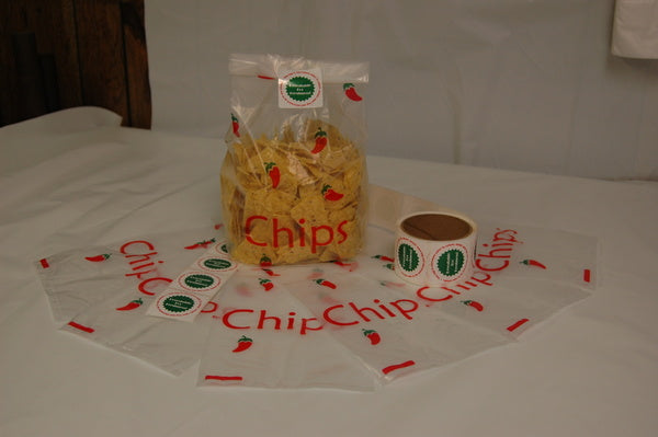 500-PACK OF BAG PLAS CLR CHIPS 6X5X17.25