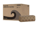 16-PACK OF Boardwalk B6202 Multifold Paper Towels - Absorbent Natural 9 in. x 9-9/20 in. (16 Packs per Carton) for Commercial Use