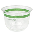 1000-PACK OF Container To Go Vegware Compostable 10 oz PLA Bella Round Deli Containers | 1000 count